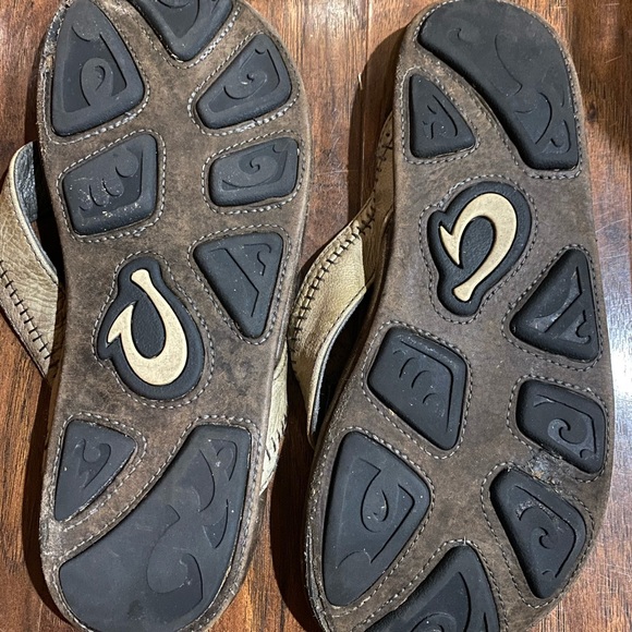 Okukai sandals all leather